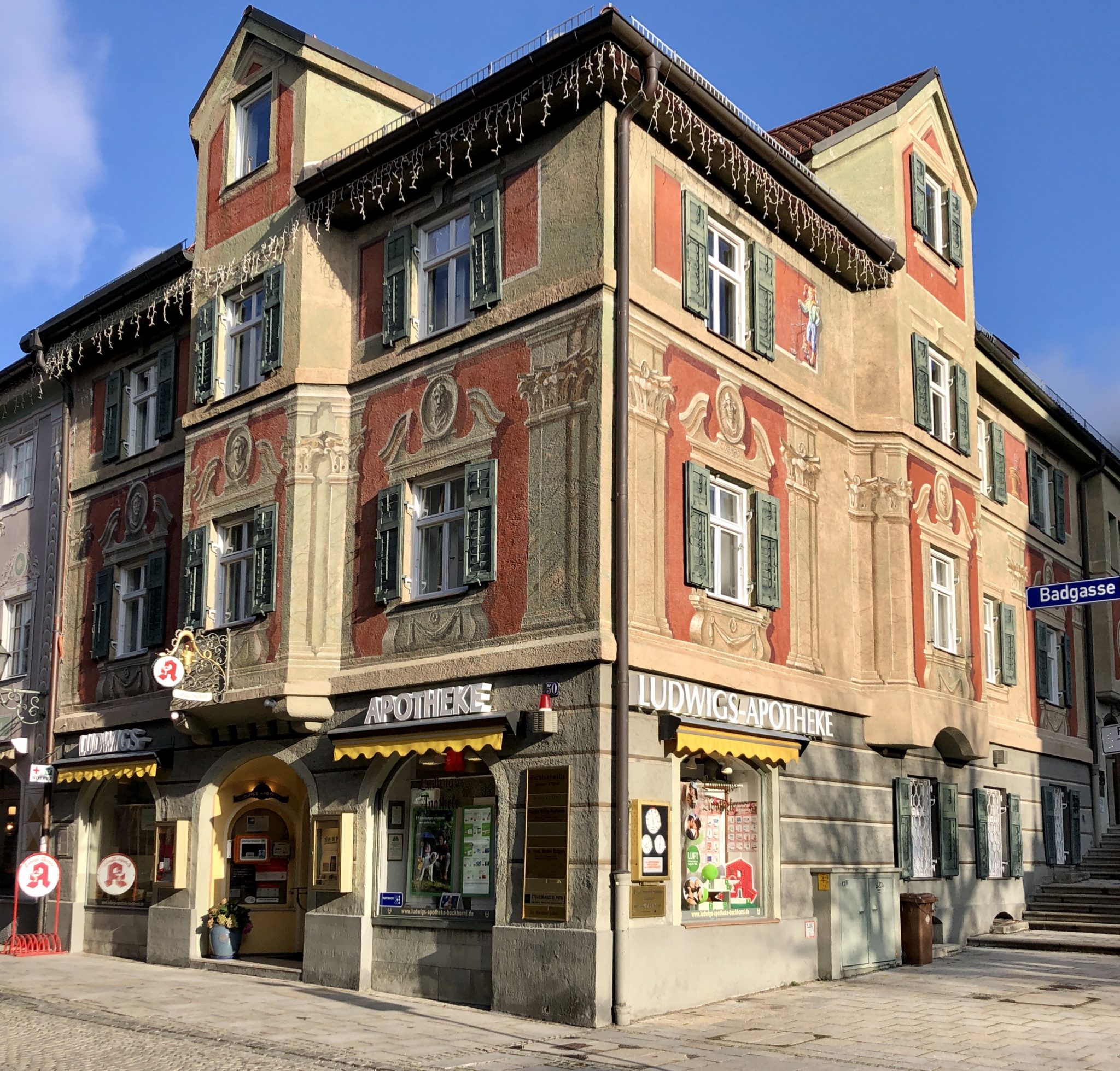 Ludwigstraße II Lüftlmalerei
